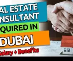 Real Estate Consultant Required in Dubai