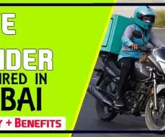 Bike Rider Required in Dubai