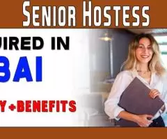 Senior Hostess Required in Dubai