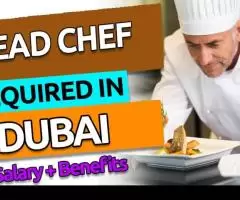 Head Chef Required in Dubai