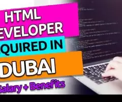 HTML Developer Required in Dubai