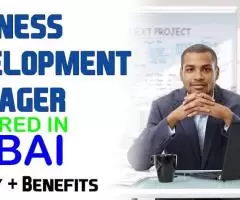 Business Development Manager Required in Dubai