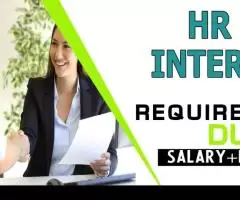 Human Resources Intern Required in Dubai -