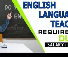 English Language teacher Required in Dubai