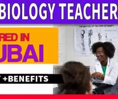 Biology Teacher. Required in Dubai