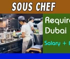 Sous Chef Required in Dubai