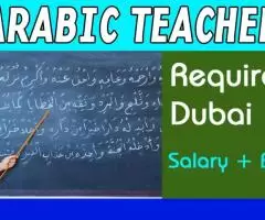 Arabic teacher Required in Dubai