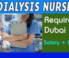 Dialysis Nurse Required in Dubai -