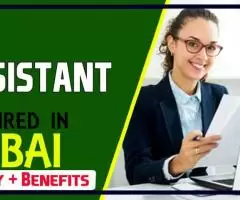 HR Assistant Required in Dubai