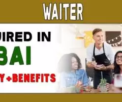 Waiter Required in Dubai