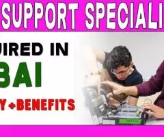 IT Support Specialist Required in Dubai