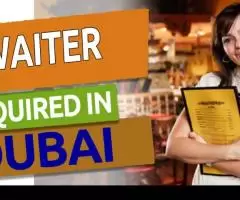 Waiter Required in Dubai