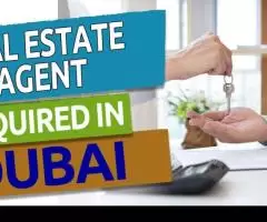 Real Estate Agent Required in Dubai