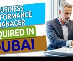 Business Performance Manager Required in Dubai