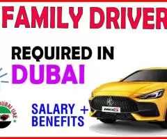 Family Driver Required in Dubai