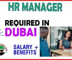 Human Resources Manager Required in Dubai