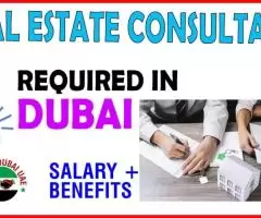 Real Estate Consultant Required in Dubai -