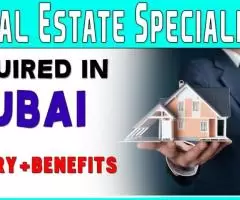 Real Estate Specialist Required in Dubai