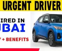 Urgent Driver Required in Dubai