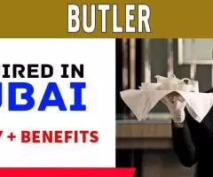 Butler Required in Dubai