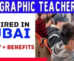 Graphic Teacher Required in Dubai