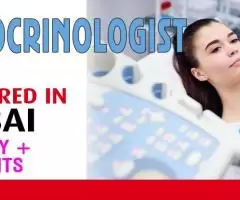 Endocrinologist Required in Dubai