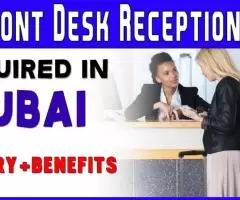 Front Desk Receptionist Required in Dubai