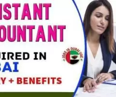 Assistant Accountant Required in Dubai