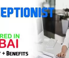 Receptionist Required in Dubai