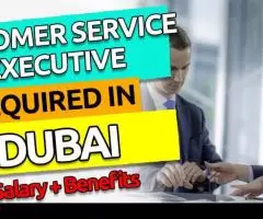 Customer Service Executive Required in Dubai