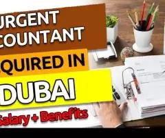 Urgent Accountant Required in Dubai