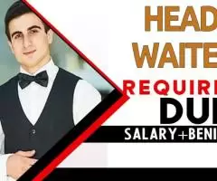 Head Waiter Required in Dubai