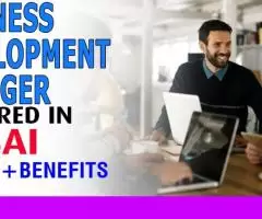 Business Development Manager Required in Dubai