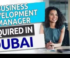 Business Development Manager Required in Dubai