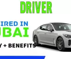 Driver Required in Dubai