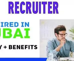 Recruiter Required in Dubai