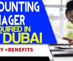 Accounting Manager Required in Dubai