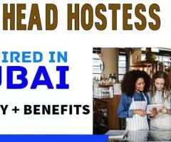 Head Hostess Required in Dubai