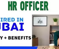 HR Officer Required in Dubai