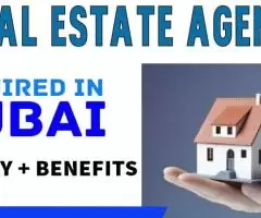 Real Estate Agent Required in Dubai