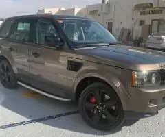 range rover super charger