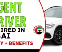 Urgent DRIVER Required in Dubai -