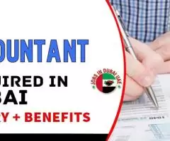 JR.Accountant Required in Dubai -