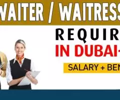 WAITER / WAITRESS Required in Dubai