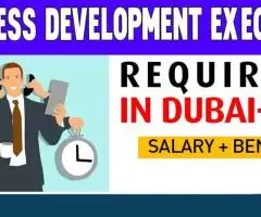 Business Development Executive Required in Dubai