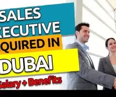 Sales Executive Required in Dubai