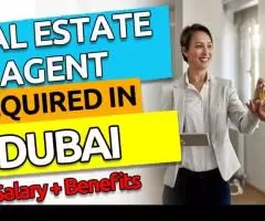 Real Estate Agent Required in Dubai