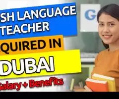 English language teacher Required in Dubai