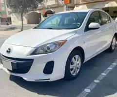 MAZDA-3, GCC, WHITE COLOR