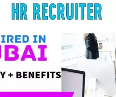 HR Recruiter Required in Dubai